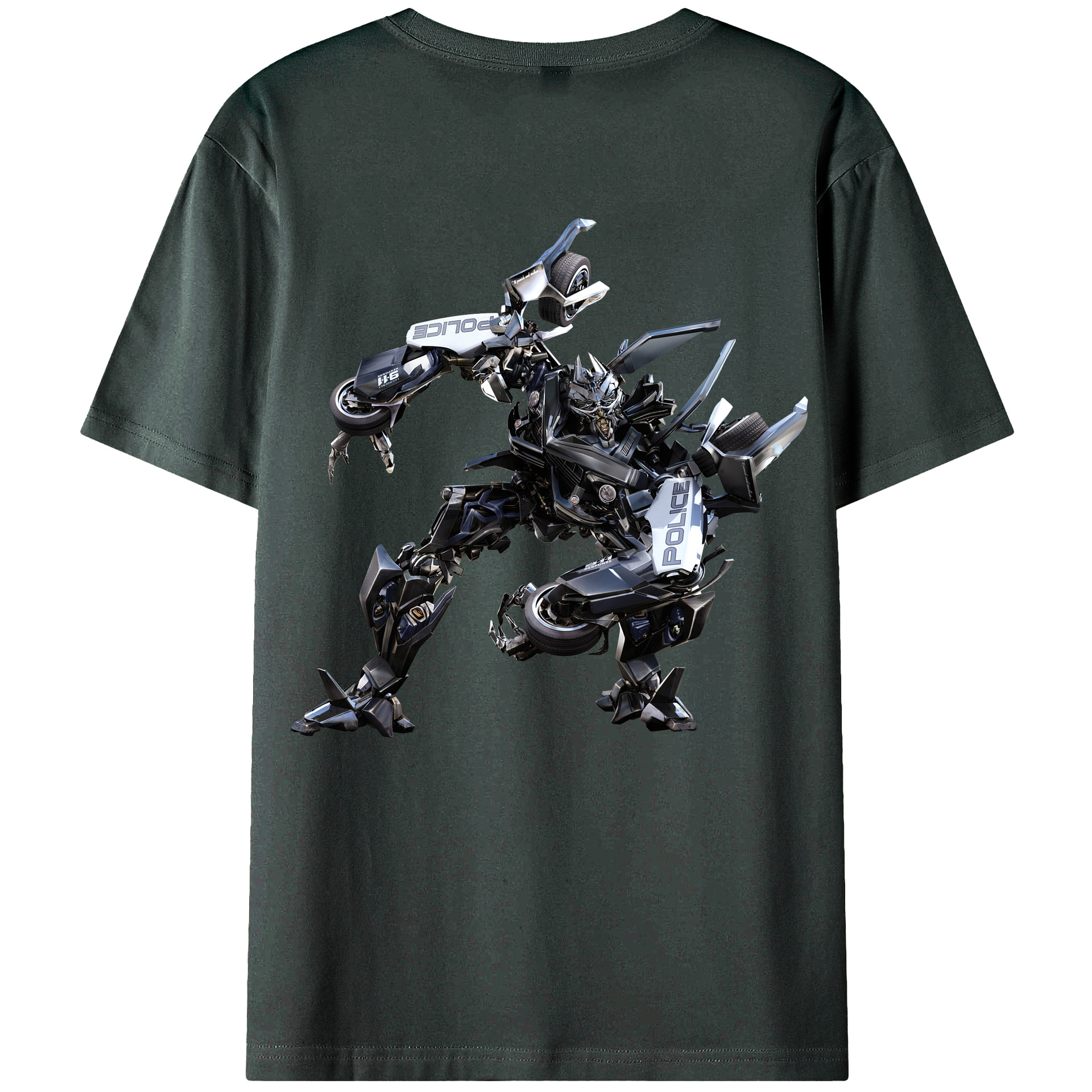（画像用）  綿100％ メンズ半袖Tシャツ（バックプリント） 通気性